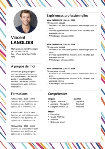 cv Couleur