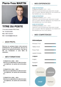 CV pour travailler